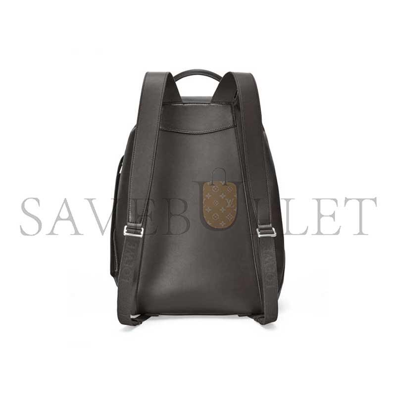 LOEWE GREY LEATHER FLAMENCO BACKPACK B411FLKX01 (40*36*16cm)